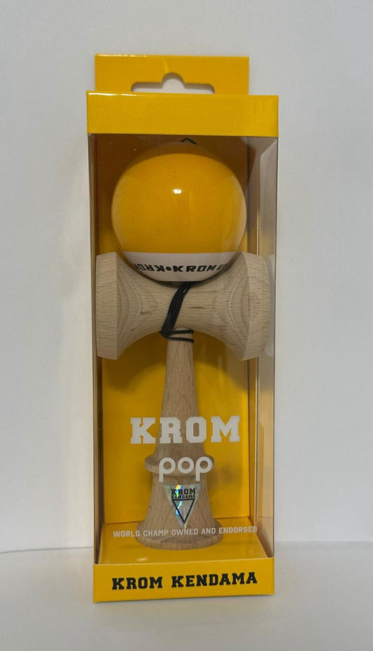 KROM POP Sticky – Galben (kendama originala)